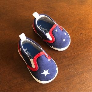 Patriotic 0-3m Shoes